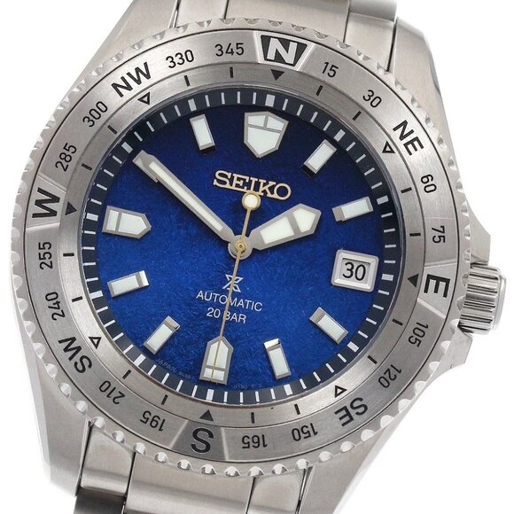 SEIKO Landmaster SBDX059/8L35-01X0 Date blue Dial Automatic Men's Watch_902703 - Picture 1 of 7